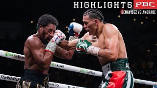 Benavidez vs Andrade HIGHLIGHTS November 25 2023  PBC on Showtime PPV [upl. by Porta]