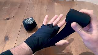 How to Wrap Your Hands For Boxing Better Method [upl. by Emyle]