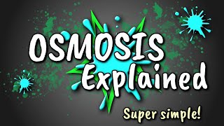 Osmosis Explained [upl. by Renwick]