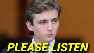 Barron Trump Made a HUGE Announcement [upl. by Okeim]