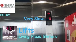 Sigma IRIS NV Traction Scenic Elevator  Living Plaza Bintaro  Tangerang [upl. by Tuppeny954]