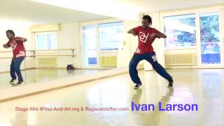 Stage danse Afro House Ivan Larson amp YouAndArt [upl. by Wolliw233]