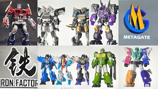 Transformers tfcon news New metagate iron factory legends scale images Tarn Optimus prime reveals [upl. by Kyrstin]