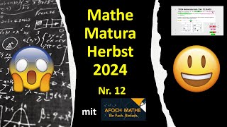 Matura 2024 Nebentermin 1 Herbst Nr 12 Periodenlängen [upl. by Alyose]