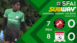 SFAI Subway National Trophy U15 Boys  Round of 32 [upl. by Chelsey]