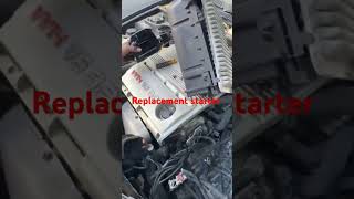 Toyota Camry 2005 starter replacement [upl. by Apoor]