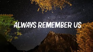 Lady Gaga  Always Remember Us This Way Lyrics 🍀Playlist Lyrics 2024 [upl. by Maud]