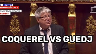 GROS CLASH entre ERIC COQUEREL et JEROME GUEDJ sur BFM TV [upl. by Okram]