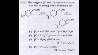 Q94 ‖ When MCPBA is used for Epoxidation ‖ When H2O2NaOH is Used ‖ When CH3COOOH is used ‖ PYQ [upl. by Wichman661]