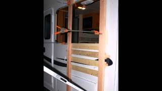 How to fix RV Wall Delamination DIY Fiberglass Siding Fix [upl. by Niehaus997]