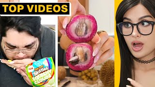 We Tried Rare Snacks From Around the World  SSSniperWolf [upl. by Atiroc]