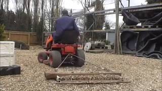 Home Made Gravel Rake  Driveway grader Part 1 [upl. by Enilra]