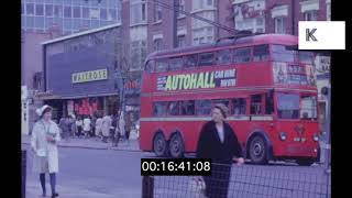 1960s London West London Trolleybuses from 16mm [upl. by Leonidas306]