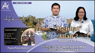 HIKMAT PAGI  Rabu 2 Oktober 2024  Pdt Angga Prasetya MDiv [upl. by Hengel]