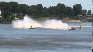 Piston vs Turbine Heat 1 at 2014 Evansville Shrinersfest [upl. by Nitsrik]