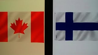 DAVIS CUP TENNIS FINALS CANADA VS FINLAND DOUBLES  SCOREBOARD [upl. by Imtiaz]