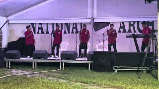 MARSHALLESE DANCE BY RONGRONG CHRISTIAN HIGH SCHOOL  ALELE WEEK 2024 [upl. by Leyameg]