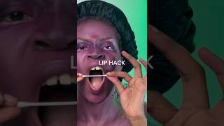 LIP HACK😱 shortvideo makeup youtubechamps [upl. by Maya57]