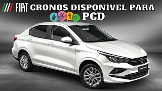 Fiat Cronos disponível para PCD MAS vale a pena [upl. by Lemmy345]