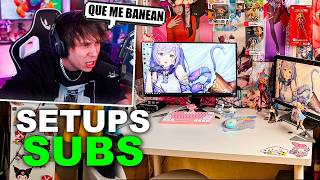 El RUBIUS REACCIONA A SETUPS de SUSCRIPTORES 1 [upl. by Teresina]