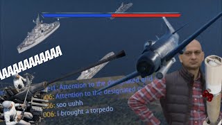 First time using torpedoes  War Thunder [upl. by Hare]