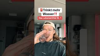 Trinkt mehr Wasser‼️💧 trinkwasser gesundeernährung wasserfilter [upl. by Kryska]