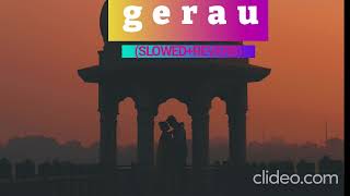 GERUA love song slowedreverbmusic nexus [upl. by Kamila511]