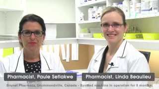 SynMed ® Multimed Automation User Story with Brunet Pharmacy Canada [upl. by Nocaj688]