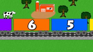 Vids4kidstv  Timmys Number Train [upl. by Enimzzaj863]