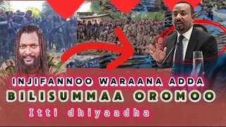 Injifannoo waraana Adda Bilisummaa Oromoo itti dhiyaadhaa [upl. by Natsreik]