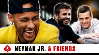 Neymar Jr Charity Special  Part 2 ♠️ EPT Barcelona 2018 ♠️ PokerStars Global [upl. by Phares]