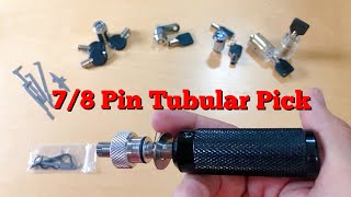 Tubular Lock Pick  78 Pin Convertible [upl. by Fulbright]