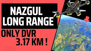 Long Range with iFlight Nazgul drone  317km over Italy mountains  DVR Only  Analog [upl. by Yniattirb]