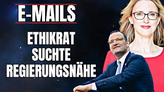 EMails von Buyx an Spahn zeigen Regierungsnähe des Ethikrat [upl. by Nyrahs]