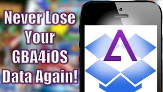 GBA4iOS 20 How to connect Dropbox Sync NO COMPUTER NO JAILBREAK [upl. by Donnie]