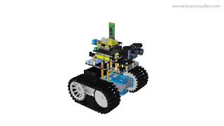 KS0071 KEYESTUDIO Mini Tank Robot （Installation New ） [upl. by Gussy]