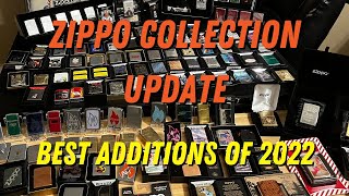 ZIPPO COLLECTION UPDATE Top Zippo Additions of 2022 [upl. by Nort]