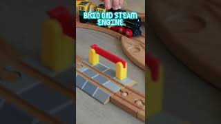 Brio trains on wooden railway🚂 brio woodenrailway thomaswoodenrailway brioworld [upl. by Walsh]