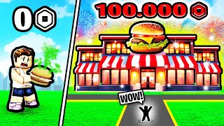 I Built a MAX BURGER TYCOON [upl. by Boykins366]