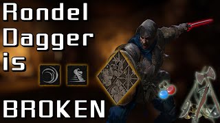 Fighter Rondel Dagger build IS BROKEN  Dark and Darker [upl. by Pease919]