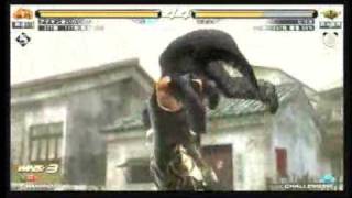 Tekken 6  King vs Jin Kazama [upl. by Kowtko]