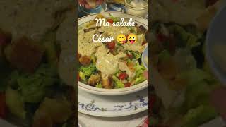 Salade César sur Gourmandises TV 😋😜 [upl. by Ahsiuqat]