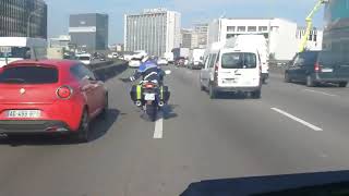 Belgian ambulance in PARIS  Childrens Hospital SAMU  Emergency  French Police Escort  RIDE POV [upl. by Ardnasil]