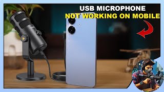 Fix USB Microphone Not Working on Mobile – Easy Solution [upl. by Stepha847]