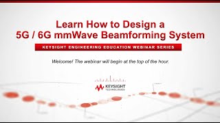 Learn How to Design a 5G 6G mmWave Beamforming System [upl. by Karub]