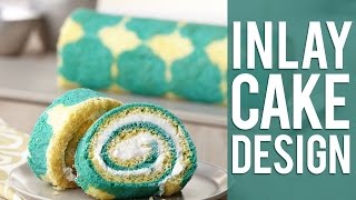 How to Make an Inlay Japanese Roll Cake [upl. by Merideth]