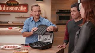 Johnsonville Sizzling Sausage Grill Infomercial Clips  Ryan Allison [upl. by Issiah]