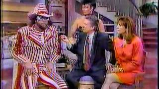 Macho Man Randy Savage visits Regis 1991 [upl. by Hill408]