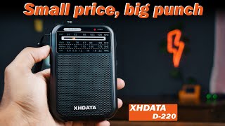 This PocketSized Radio Is Too Good to Be True – But It Is  😉  XHDATA D220 FMMWSW Review 📻 [upl. by Leamhsi354]