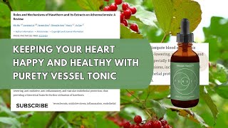 Purety Vessel Tonic for Cardiovascular Health  Puretyclinicshopcom [upl. by Aiuqenehs]